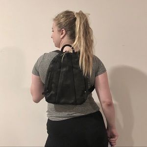 Osgoode Marley Teardrop Multi Zip Backpack NWT